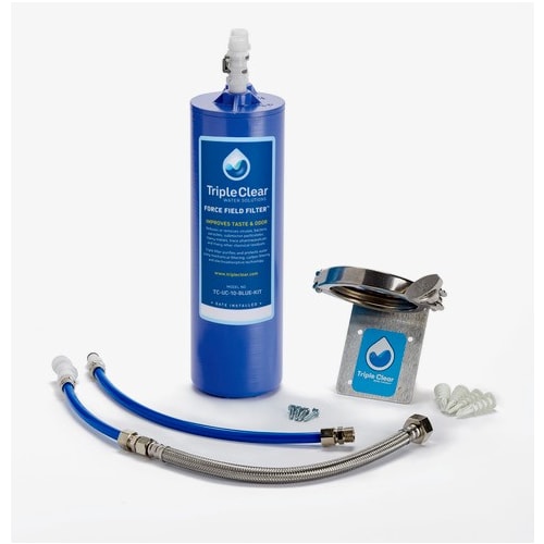 Triple Clear Force Field Point of Use Water Filter System - Starter Kit